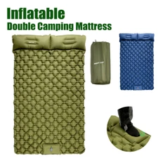 1/2 Person Self-Inflatable Camping Mat Outdoor Double Sleeping Pad Air Mattress
