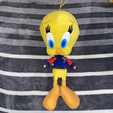 Chaqueta Universitaria de Peluche Piolín Pájaro Seis Banderas De Colección Grande Looney Tunes