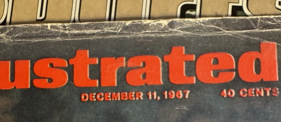 Revista Bobby Orr Boston Bruins First Sports Illustrated 11/12/1967 - ¡Firmada! Foto 2 de 3