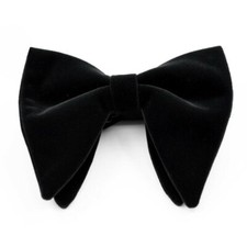 Mens Oversized Bow Tie Velvet Bow tie Men Big Bow Tie Wedding Groom Party Wear