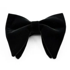 Mens Oversized Bow Tie Velvet Bow tie Men Big Bow Tie Wedding Groom Party Wear