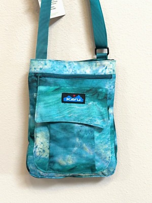 KAVU For Keeps Purse Bag ~ Ocean Storm          