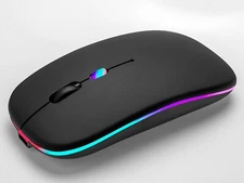 Universal Wireless Bluetooth (BT5.2/3.0)Dual Mode Mouse MacBook iPad PC Laptop