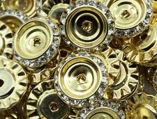 Swarovski Art. 1774 - Rondelle Button - 20mm. 2 pieces per packet.