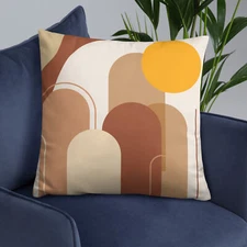 Boho Canyon Pillow | Modern Desert Decor | Simple Throw Pillow