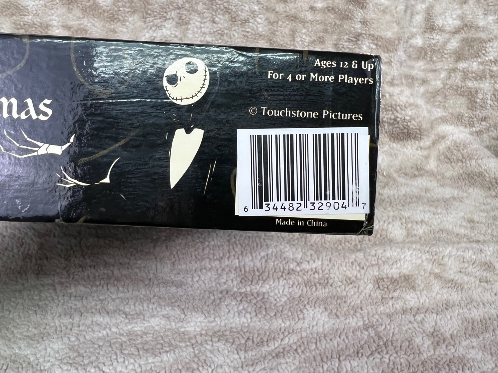 Reel Game The Nightmare Before Christmas Party Game Complete! Tim