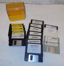 Lot Of 13 CH 1.44MB 3.5 Inch Floppy Discs With Case