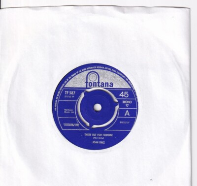 7'' Single - Joan Baez- There but for fortune
