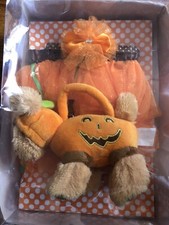 NEW Baby Girl Halloween Dress Up Costume Tutu Headband, Dog Purse NEW Fast Ship