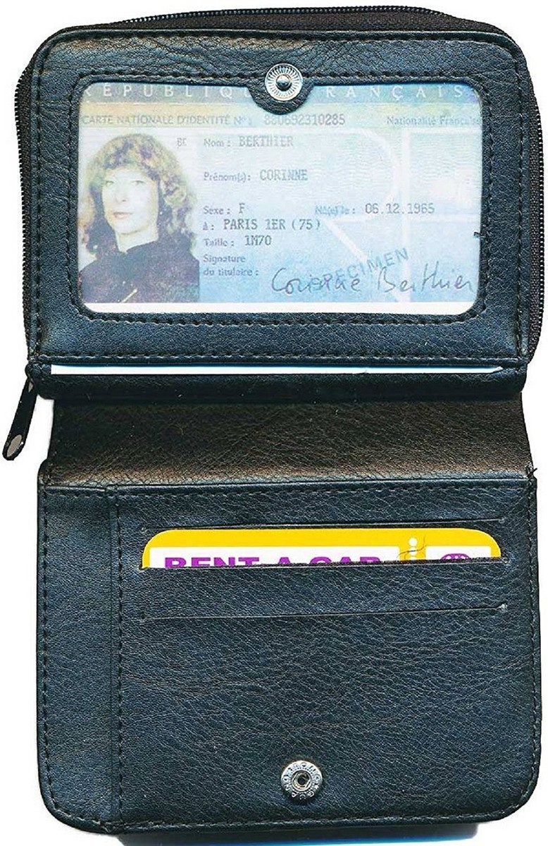 Etui Carte Grise Permis Cuir Noir - Porte Documents Voiture Homme Femme, Syl'la Mexicaine