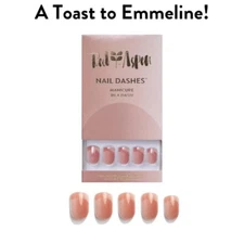 Red Aspen Press On Nails - A Toast to Emmeline! - NIB