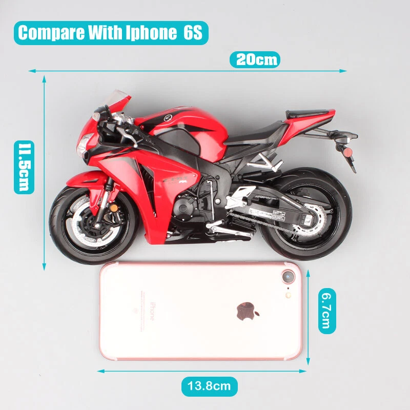 Welly 1/10 scale Honda CBR1000RR CBR Fireblade motorcycle Diecast Toy bike model - Image 2 of 4