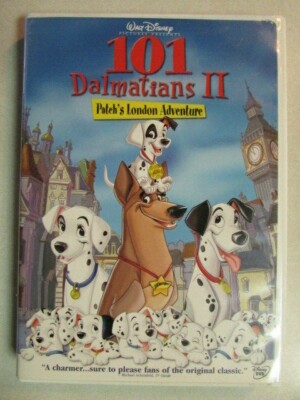 WALT DISNEY'S 101 DALMATIANS II PATCH'S LONDON ADVENTURE DVD BONUS FEATURES VG