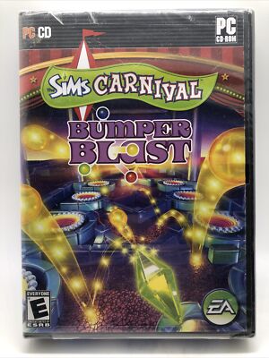The Sims Carnival: Bumper Blast (PC,2008) New! Factory Sealed! RARE!! Fast Ship!