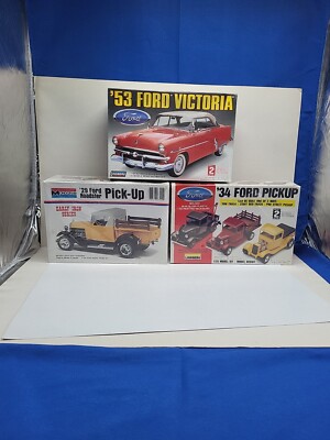 3 Ford Models 29 Roadster PU  53 Victoria Lindberg 34 Ford Pickup 3 Way Build
