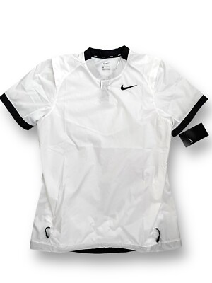 NWT$60 NIKE baseball Light weight SHORT SLEEVE WINDSHIRT White