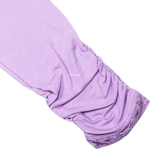 Bienzoe Girls Stretch Kids Cotton Soft Dance Gym Yoga Legging 3Pcs Set - Picture 43 of 72