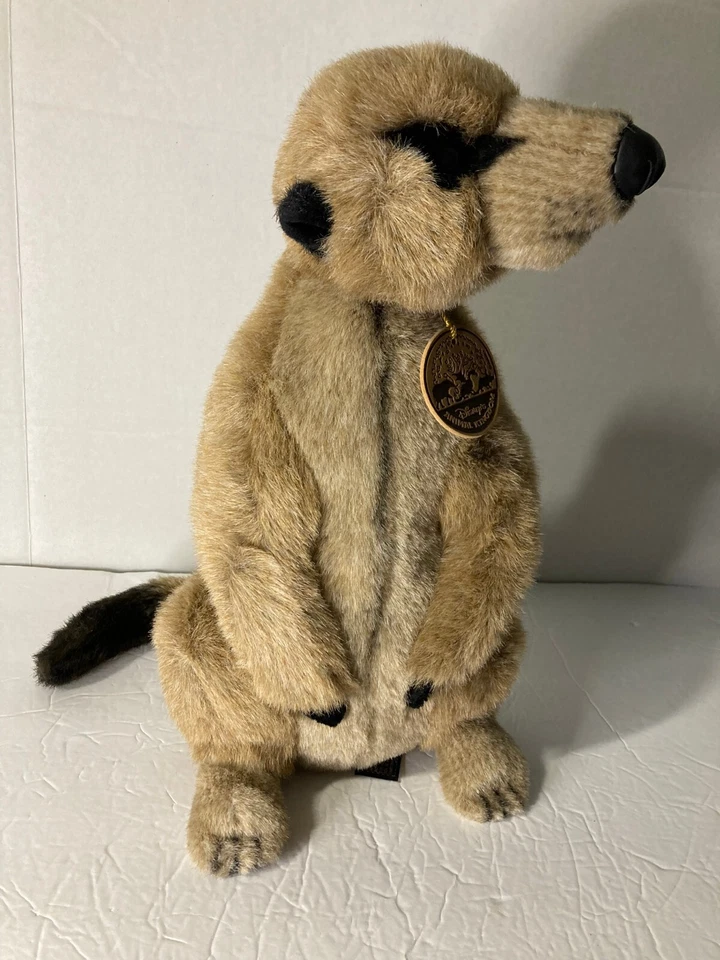 Peluche Disney Aurora Animal Kingdom Merricat Realista Raro 1995 De Colección Nuevo Foto 2 de 4