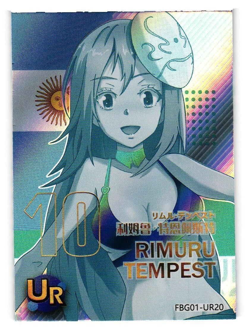 Rimuru Tempest UR FBG01-UR20 FIFA Football Girl Card Goddess Story