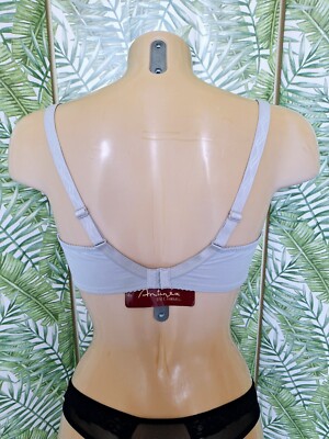 Soutien-gorge Lise Charmel Éclat Palmyre - Taille 85A, Couleur Gris De Lune, Modèle Plongeant