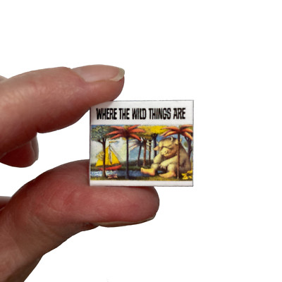 WHERE THE WILD THINGS ARE 1:12 Scale Miniature Readable Illustrated Book