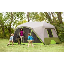 9 Person Instant Family Cabin Tent, 2 Room, Screen Room, Outdoor, Camping New
