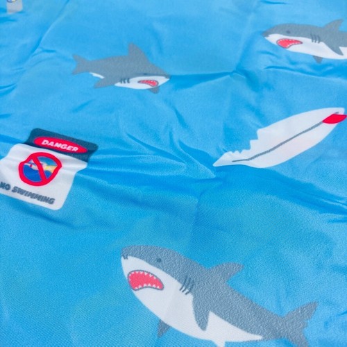 JAWS Folding Eco Shopping Bag Japan 2024 Great White Shark Beach Closed Orca - Afbeelding 9 van 19