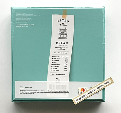ASTRO Dream Part 01 Day & Night ver. Set of 2 / 4th Mini Album