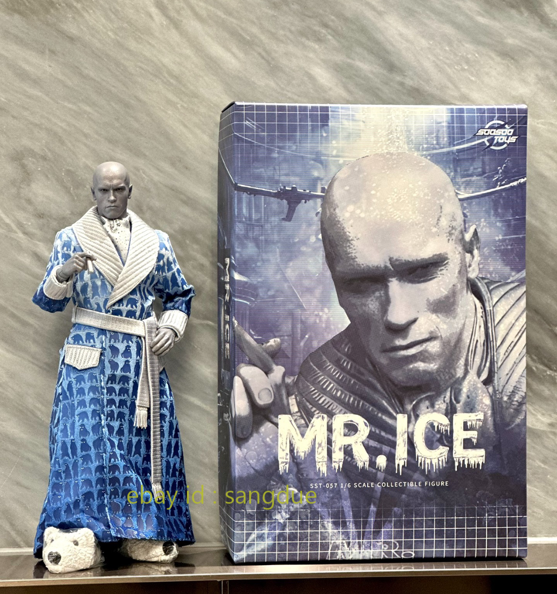 Soosootoys 1/6 Mr. Freeze Schwarzenegger 12'' Action Figure In