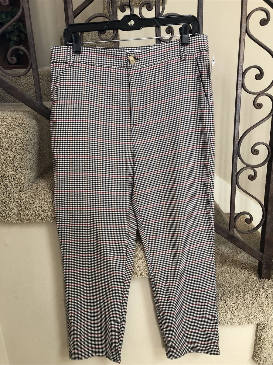 RSQ High rise waist skinny ankle Pants juniors 9 tillys stripe