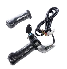 36V Universal Electric Scooter Bike Throttle w Indicator & Lock switch 36 Volts