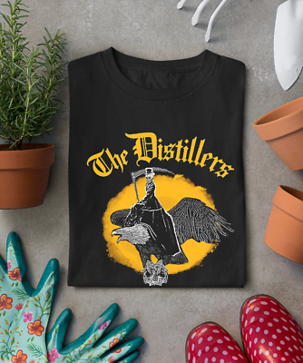 Rare The Distillers Short Sleeve Black Size S to 234XL Unisex T 