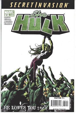 She-Hulk (2005 2nd Series) 31 Mike Deodato Cover Secret Invasion