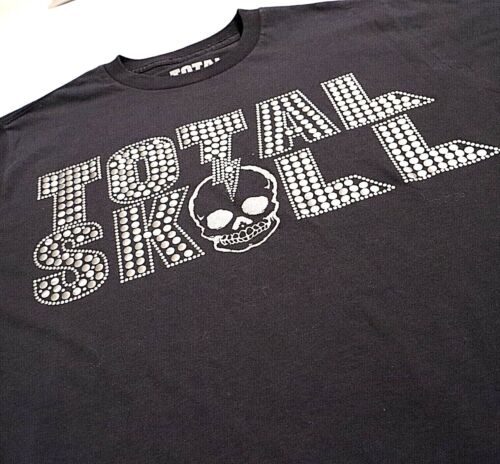 Sz L New Vintage Total Skull T Shirt Rob Zombie Sheri Moon Metal Rock 