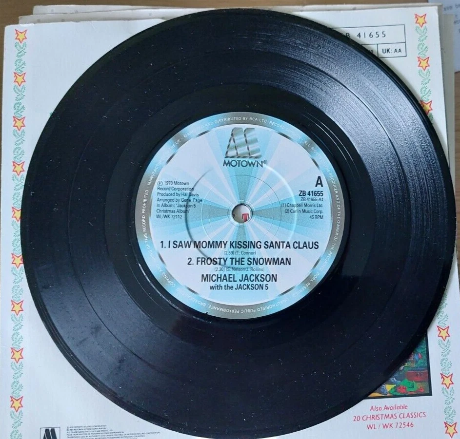 Michael Jackson With The Jackson 5 – Merry Christmas From Foto 3 de 4