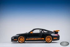 1/18 Autoart Porsche 911 (997) GT3 RS Black & Orange 🤝ALSO OPEN FOR TRADES🤝