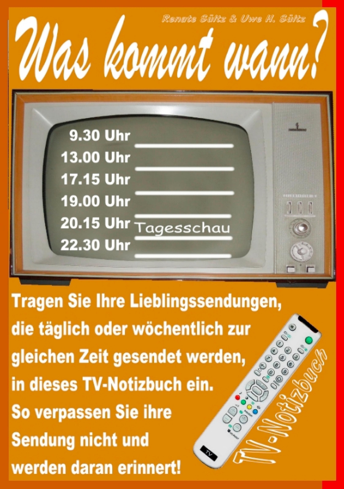 Thumbnail - Was Kommt Wann? Mein Tv-notizbuch | Buch | 9783837079401