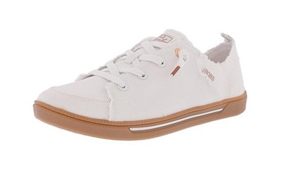 SKECHERS WOMEN'S BOBS B CUTE 2.0 114150/W CANVAS UPPER SHOES