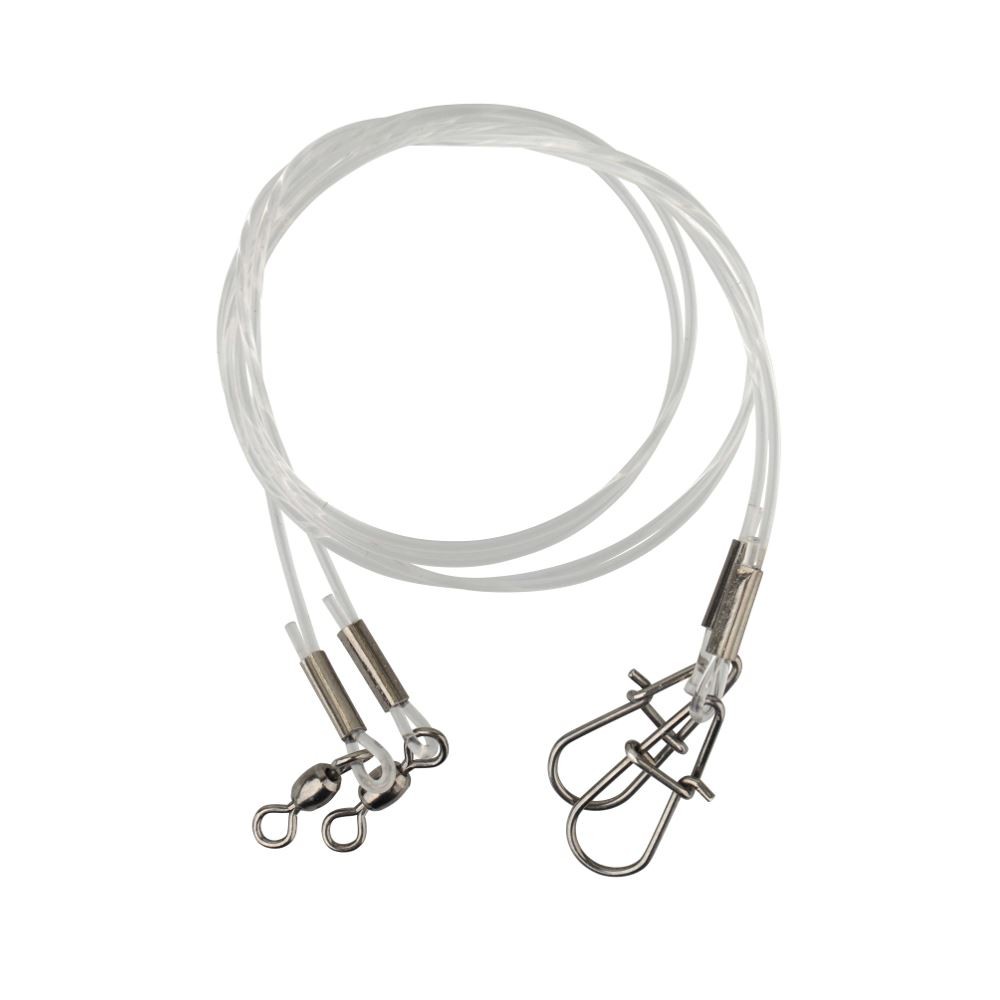 Savage Gear Regenerator Trace with Swivel/Needle Snap 20kg 0.85mm 50cm 3pk