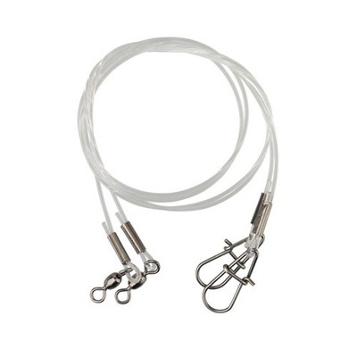 Savage Gear Regenerator Trace mit Wirbel/Nadel Snap 20kg 0,85mm 50cm 3 Stück