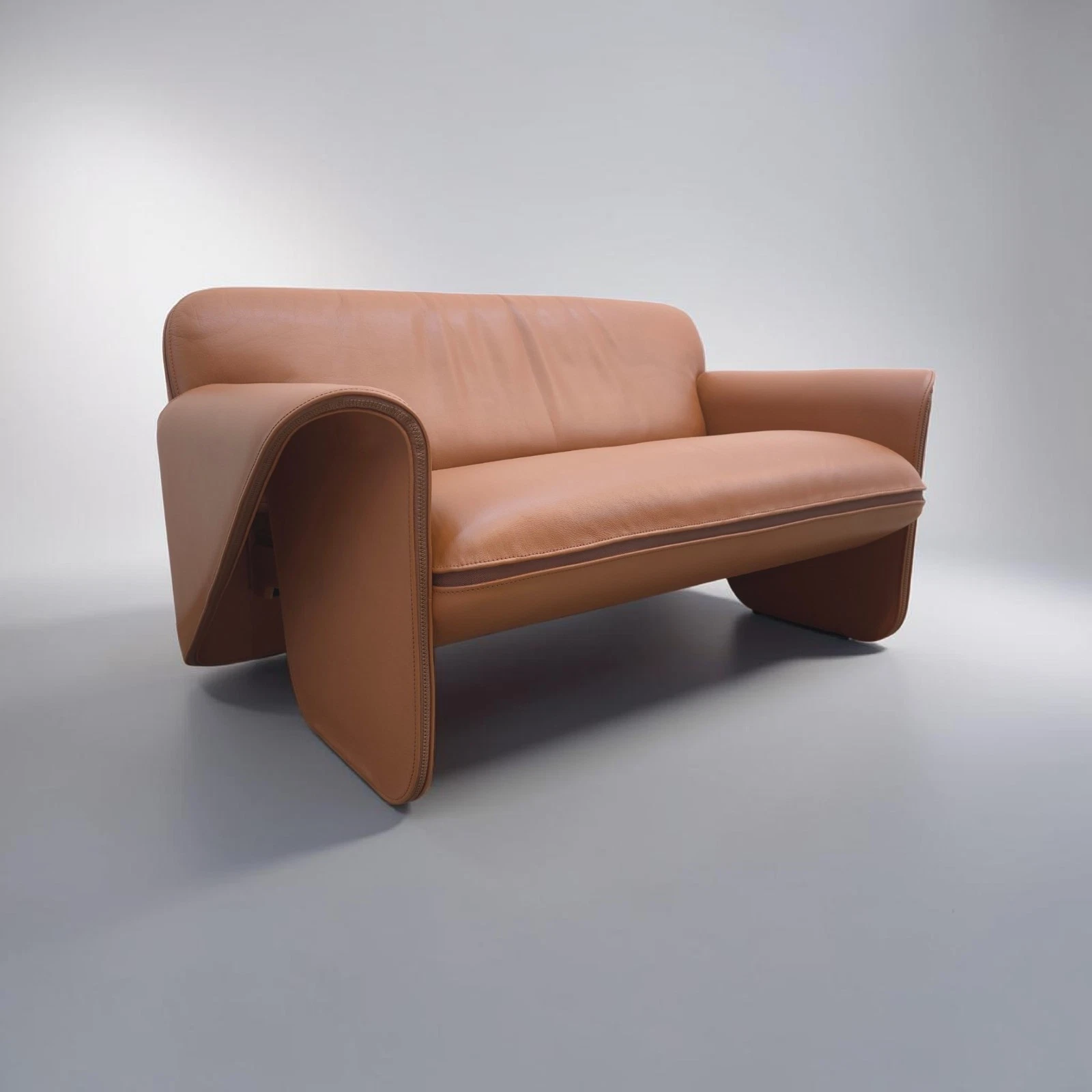 De Sede ds 125 Gerd Lange Designer Sofa Leather Sofa Couch Sofa 2 Seater