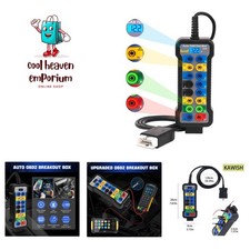 Breakout Box Auto OBDII Protocol Detector 16-Pin CAN Bus Breakout Box with L...