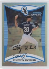 2008 Bowman Draft Prospects Chrome Refractor Clayton Richard #BDPP102 0b0