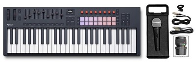 Novation FLkey 2 49 Key MIDI Keyboard Controller for FL Studio+Microphone