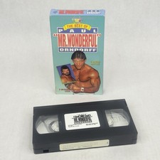The Best of Paul Mr Wonderful Orndorff VHS Tape Wrestling Vintage UWF