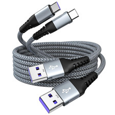 USB a to USB C Cable 60W Fast Charging 2 Pack 6FT ,USB a to USB C Cable for Iph