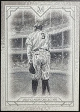 2024 Topps Museum Collection Canvas Collection Babe Ruth #CCR-33 HOF MLB Yankees