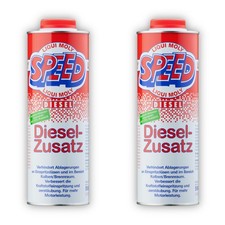 2x Kraftstoff Additiv LIQUI MOLY 5160 Speed Diesel-Zusatz Reiniger Ablagerungen