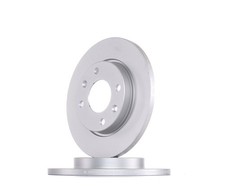 2x BOSCH Bremsscheiben Vorne passend für PEUGEOT 206 Schrägheck (2A/C)