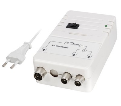 Digital Antennenverstärker VHF 25 dB UHF Antennen Verstärker TV Signal DVB-C